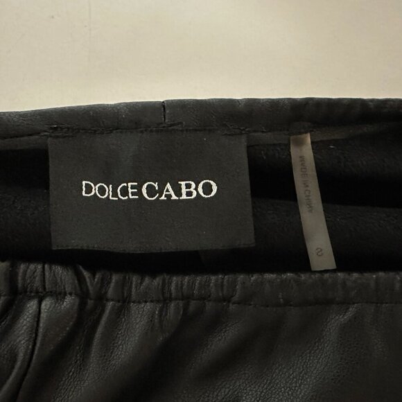 Dolce Cabo Faux Leather Top - Picture 8 of 11